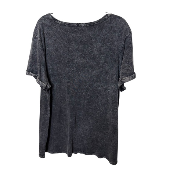 Pink Floyd Dark Side of The Moon Unisex Distressed Cuffed Sleeve Tee - Picture 3 of 10